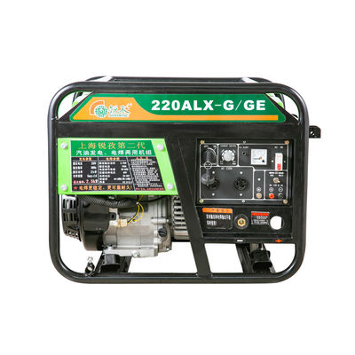 quality RISE G Generator Set And 2.5kW 220A Electric Start High Quality Welding Gasoline Non Welding Generator 25L / 10 Hours factory